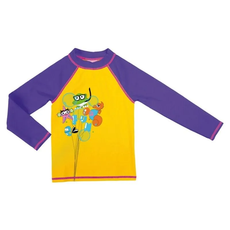 TODDLER GIRLS' UV LONG SLEEVE WATER SHIRT