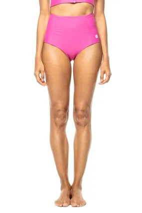 Women's Ocean Sculpt High Rise Bottoms  |  Magnolia Pink