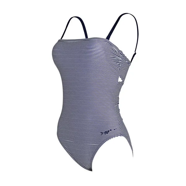 Zoggs Pebbly Bandeua Crossback womens swimming costume